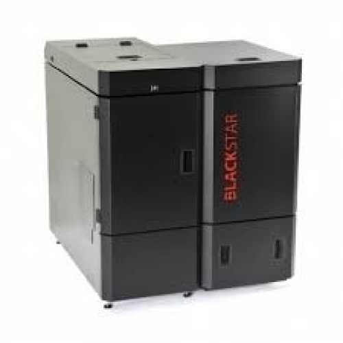 Blackstar pillefyr monteret af autoriseret VVS installatør til moderne varmeanlæg